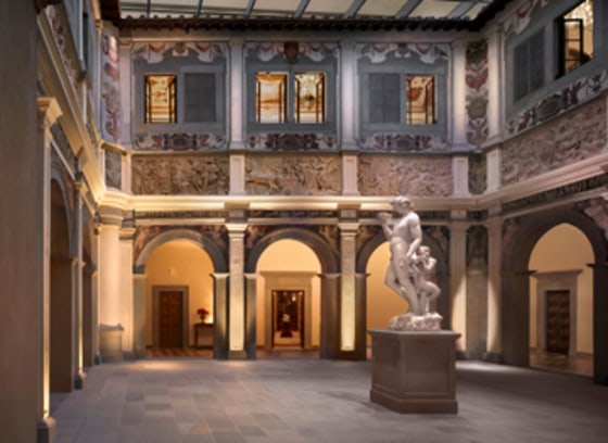 It took more than seven years to build, but in 2008 the Four Seasons finally opened in Florence. Delays were caused by discoveries made during the renovation of the 15th-century Palazzo della Gherardesca and 16th-century convent—two separate buildings connected by the largest public garden in the city. Every time a fresco was uncovered, authorities at the national Belle Arti committee had to be consulted before construction could continue.